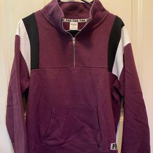 VS Pink 1/4 Zip Pullover